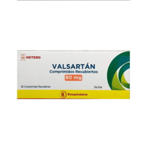 VALSARTAN 80 MG / 30 Comprimidos
