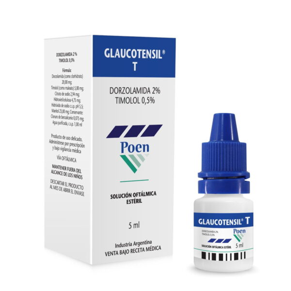 Glaucotensil T / 5 mL Solución Oftálmica Estéril