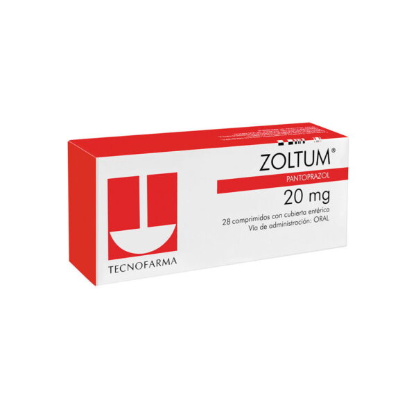 Zoltum 20 mg / 28 Comprimidos Comprimidos Cubierta Entérica