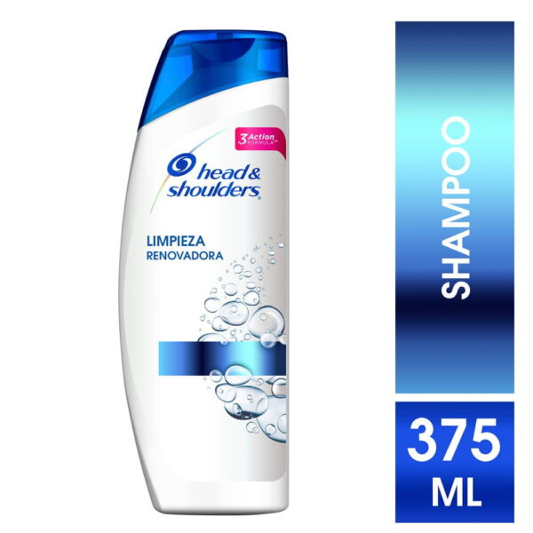 Shampoo Head & Shoulders Limpieza Renovadora 375mL