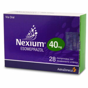 Nexium 40mg / 28 Comprimidos Con Recubrimiento Enterico