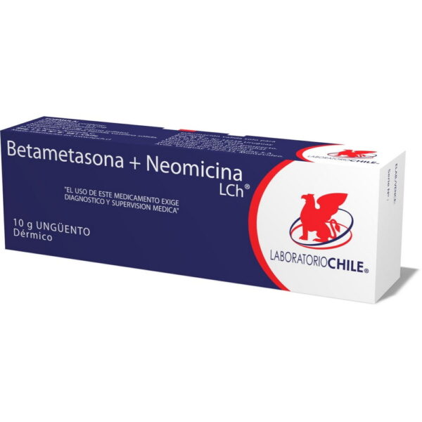 Betametasona 0,5 mg/g + Neomicina 5 mg/g / 10 g Ungüento Dérmico