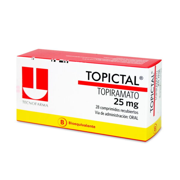 Topictal 25mg / 28 Comprimidos