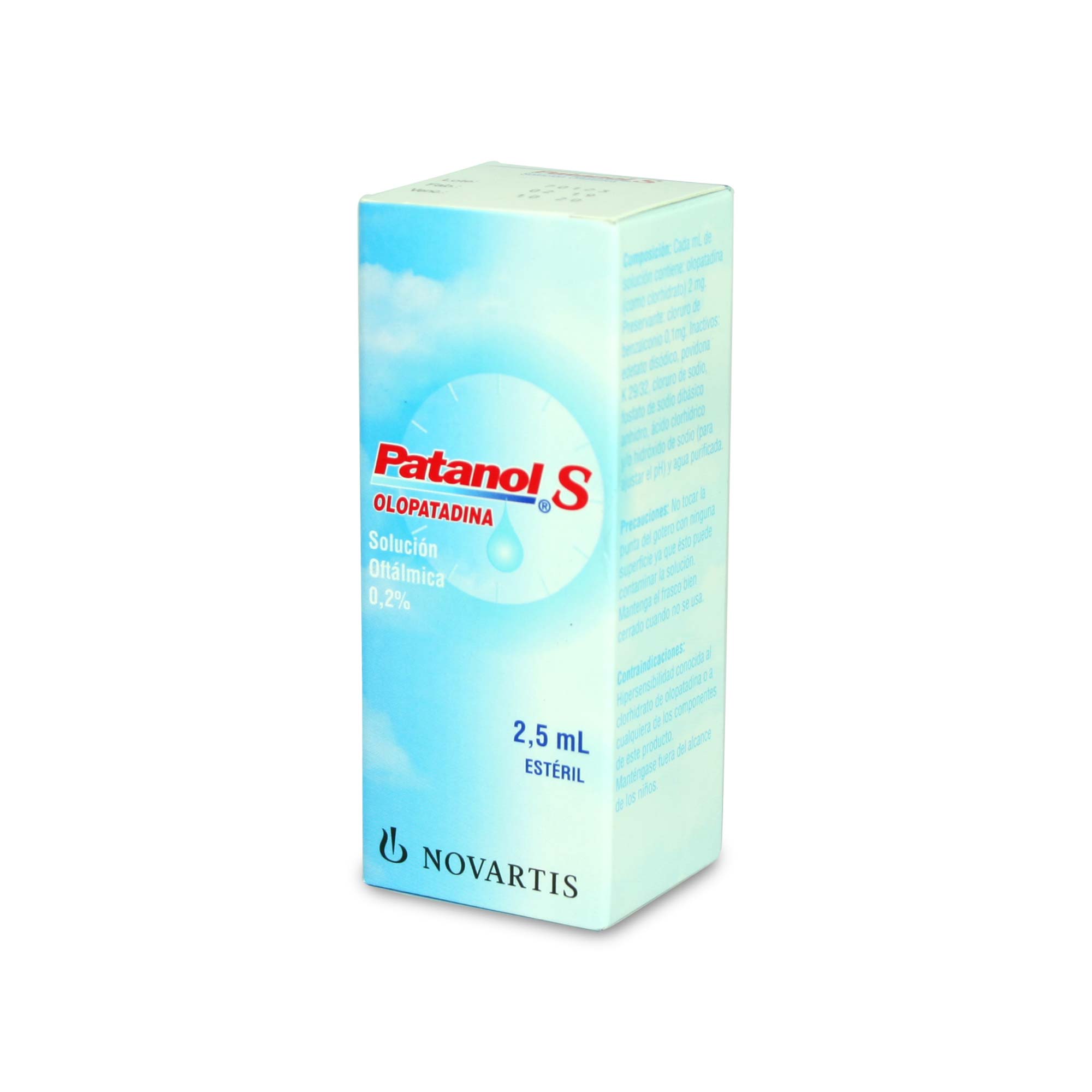 Patanol S Solución Oftálmica 2,5mL - Farmacia Belgochilena