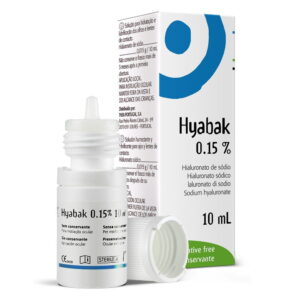 HYABAK Solución Oftálmica 0,15% x 10 mL
