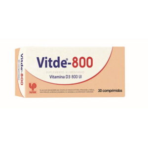 Vitde Vitamina D3 800 UI 30 Comprimidos