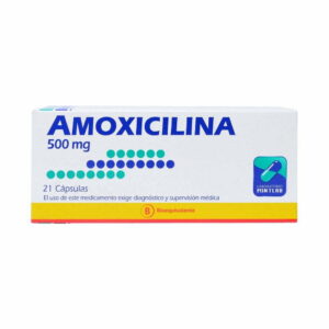 Amoxicilina 500 mg / 21 Cápsulas