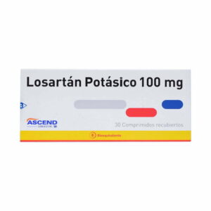Losartan 100 mg / 30 Comprimidos