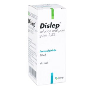 Dislep Levosulpirida / 20mL Solución oral para gotas