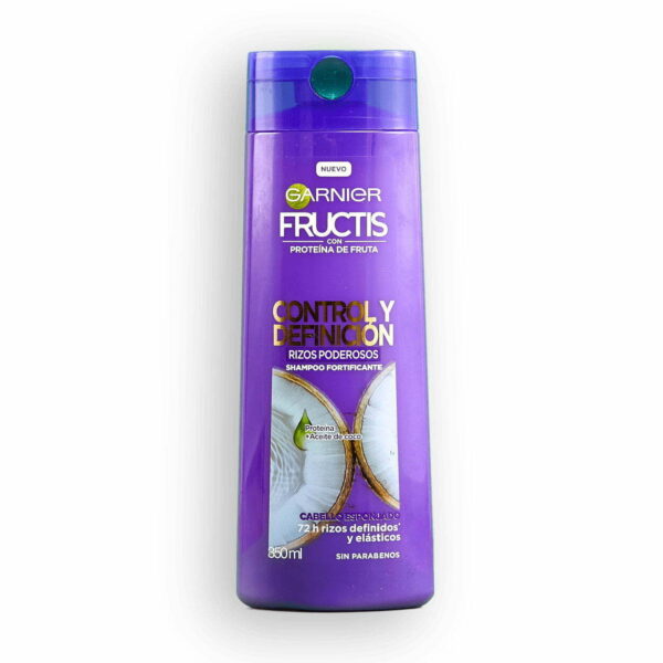 Shampoo Fructis Control Rizos Poderosos 350 mL