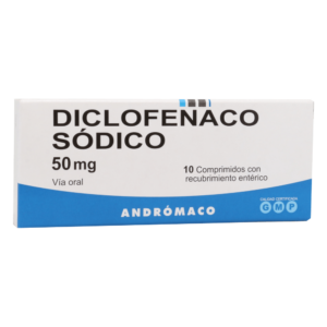 Diclofenaco 50MG comprimidos con recubrimiento entérico