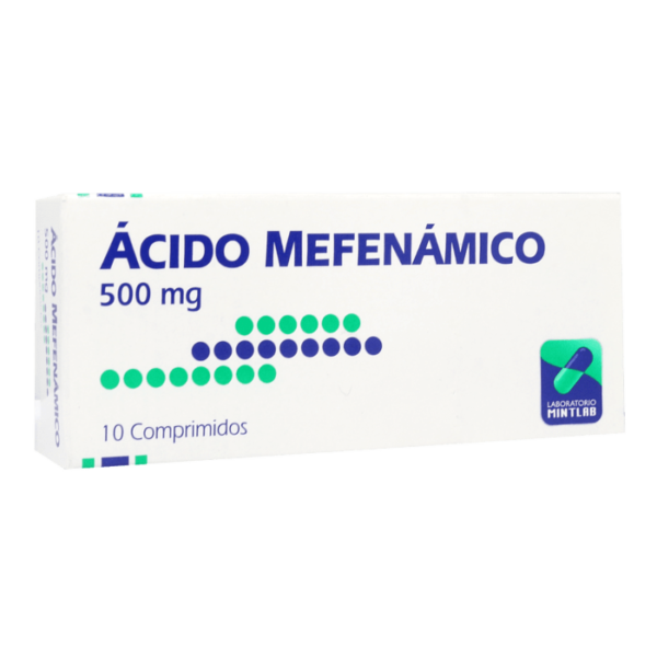 Ácido Mefenamico 500 mg / 10 Comprimidos