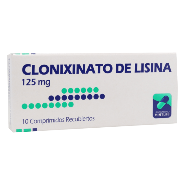 Clonixinato de Lisina 125 mg / 10 Comprimidos Recubiertos