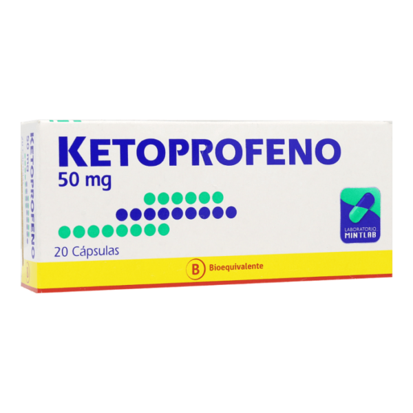 KETOPROFENO 50MG / 20 Comprimidos