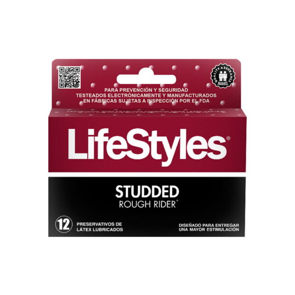 LifeStyles Preservativos Studded 12 Unidades