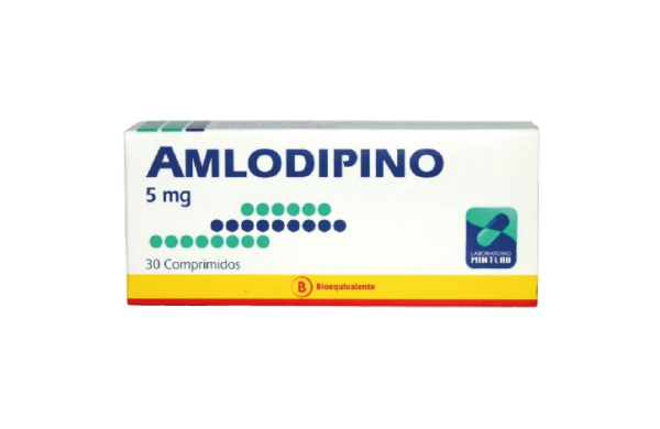 Amlodipino 5 mg / 30 Comprimidos