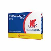Atorvastatina 20 mg / 30 Comprimidos Recubiertos