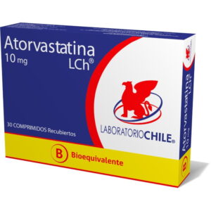 Atorvastatina 10 mg / 30 Comprimidos Recubiertos