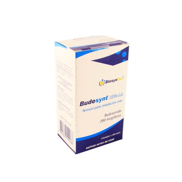 Budesynt HFA-LA 200 mcg/dosis / 200 Dosis Aerosol Para Inhalación