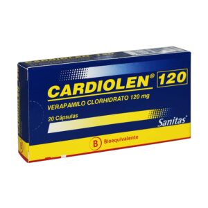 CARDIOLEN 120 MG X 2O CAP