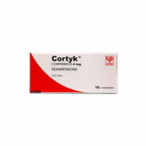CORTYK 4 mg/ 10 COMP.