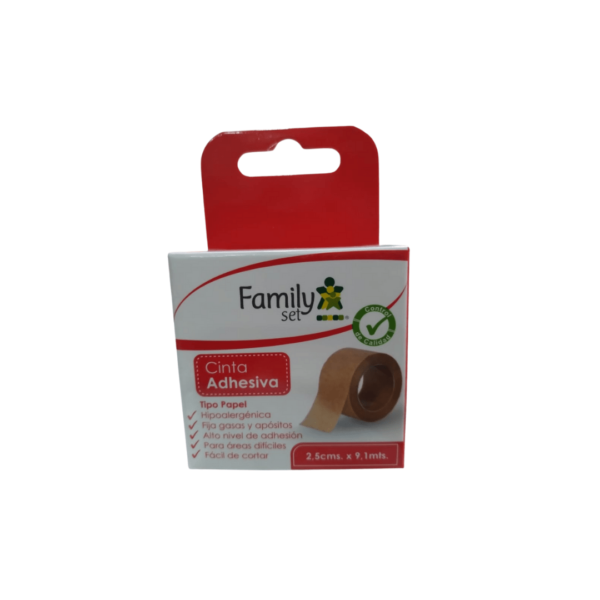 Family Set Cinta Adhesiva 2,5 cm x 9,1 m