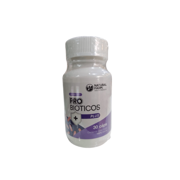 Probióticos Plus Natural Farm 30 Cápsulas