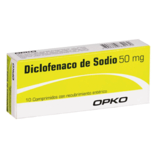 Diclofenaco 50 mg 10 comprimidos Recubiertos