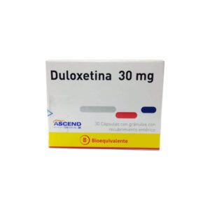DULOXETINA 30mg x 30 CAP