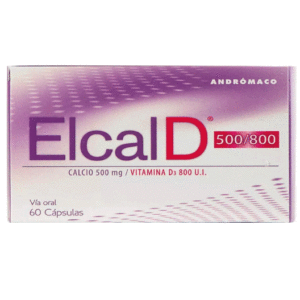 ELCAL D 500/800 / 60 Cápsulas