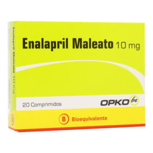 Enalapril Maleato 10 mg / 20 Comprimidos