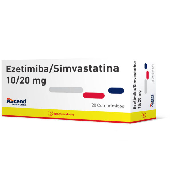 Ezetimiba-Simvastatina 10-20 / 28 Comprimidos
