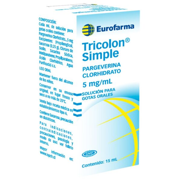 Tricolon Simple 5mg/mL / Solución para Gotas Orales