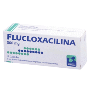 Flucloxacilina 500 mg / 12 Cápsulas Mintlab