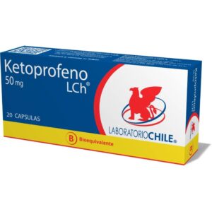 Ketoprofeno 50 mg / 20 Cápsulas