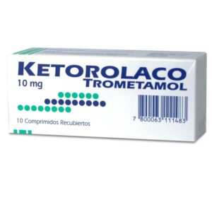 Ketorolaco 10 mg / 10 Comprimidos Recubiertos
