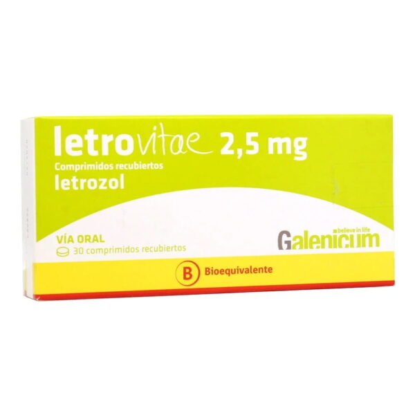 LetroVitae 2,5mg / 30 Comprimidos Recubiertos