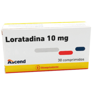 Loratadina 10 mg / 30 Comprimidos