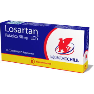 Losartan Potasico 50 mg / 30 Comprimidos Recubiertos