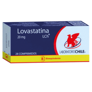 LOVASTATINA 20 mg/ 28 Comprimidos