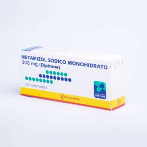 Metamizol Sódico Monohidrato (Dipirona) / 20 Comprimidos