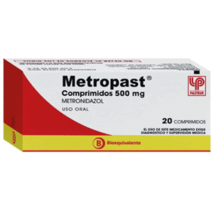 METROPAST 500 MG / 20 COMPRIMIDOS