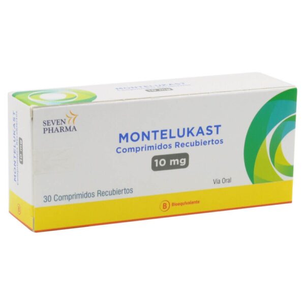Montelukast 10 mg / 30 Comprimidos Recubiertos