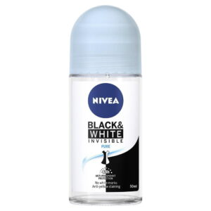Nivea Desodorante Roll On Black & White Invisible Pure  / 50 ml