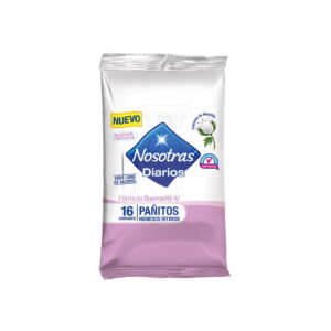 Nosotras Pañitos Húmedos Íntimos Sensiti-V