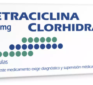 Tetraciclina 500 mg / 8 Cápsulas