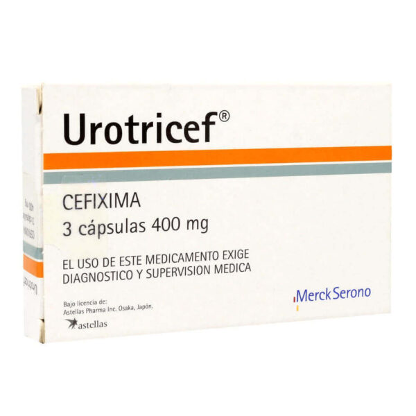 UROTRICEF 400MG.3CAP.