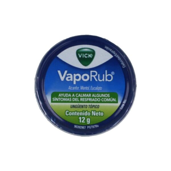 VICK VAPORUB 12 GRS. Farmacia Belgochilena
