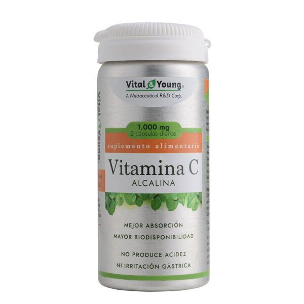 Vitamina C / 60 Cápsulas Vital & Young