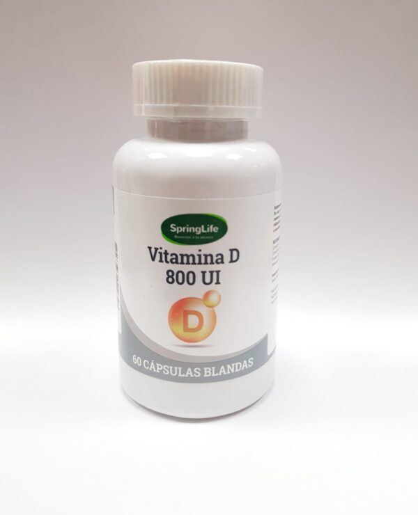 VITAMINA D 800 U.I / 60 CÁPS